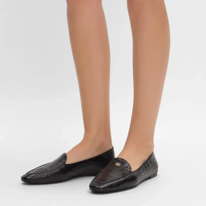 Timsah Desenli Kuzu Derisi Aura Loafer Timsah Desenli Kuzu Derisi Aura Loafer