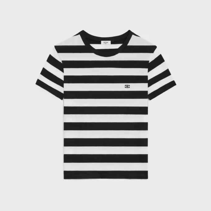 Triomphe Bol Kesim Pamuklu Jersey Tişört Triomphe Bol Kesim Pamuklu Jersey Tişört