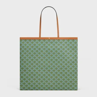 Triomphe Canvas Büyük Düz Alışveriş Çantası