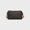 Triomphe Canvas ve Dana Derisi Crossbody Çanta Triomphe Canvas ve Dana Derisi Crossbody Çanta