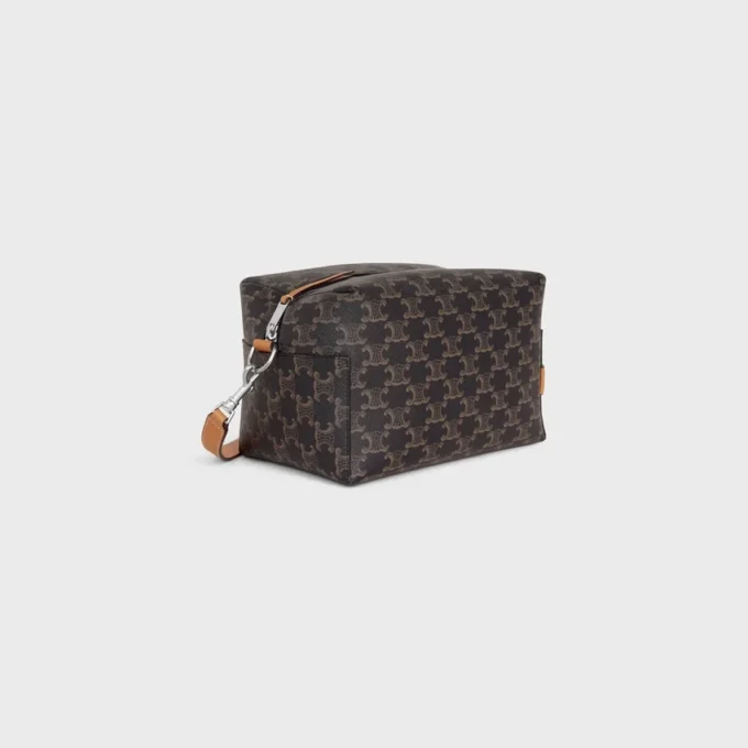 Triomphe Canvas ve Dana Derisi Crossbody Çanta Triomphe Canvas ve Dana Derisi Crossbody Çanta