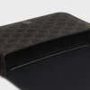 Triomphe Canvas ve Dana Derisi Flap Messenger Çanta Triomphe Canvas ve Dana Derisi Flap Messenger Çanta