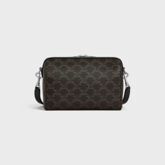 Triomphe Canvas ve Dana Derisi Mini Boston