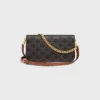 Triomphe Canvas ve Dana Derisi Multipochette Triomphe Canvas ve Dana Derisi Multipochette