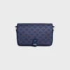 Triomphe Canvas ve Dana Derisinden Küçük Folco Messenger Triomphe Canvas ve Dana Derisinden Küçük Folco Messenger