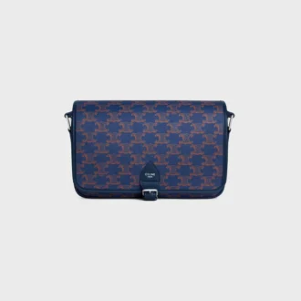 Triomphe Canvas ve Dana Derisinden Küçük Folco Messenger
