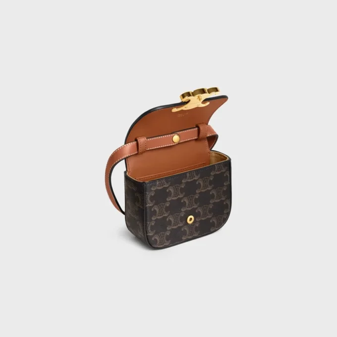 Triomphe Canvas ve Dana Derisinden Mini Claude Triomphe Canvas ve Dana Derisinden Mini Claude