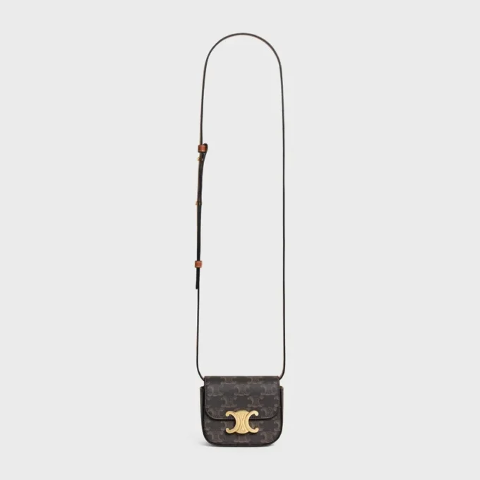 Triomphe Canvas ve Dana Derisinden Mini Claude Triomphe Canvas ve Dana Derisinden Mini Claude
