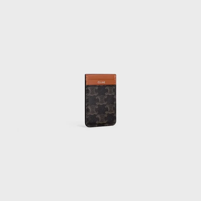 Triomphe Canvas ve Dana Derisinden Mıknatıslı Kartlık Triomphe Canvas ve Dana Derisinden Mıknatıslı Kartlık