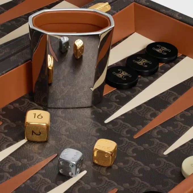Triomphe Canvaslı Backgammon Triomphe Canvaslı Backgammon