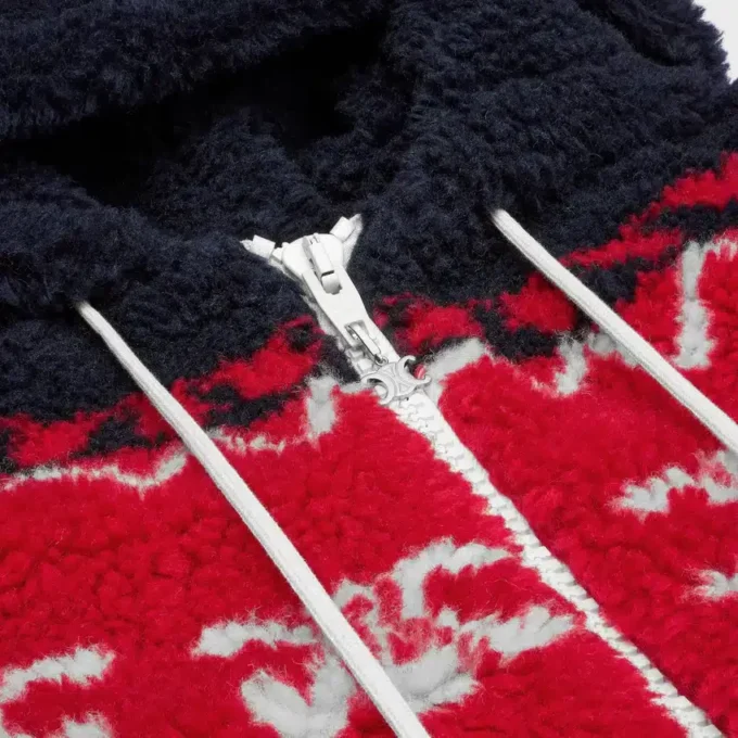 Triomphe Fair Isle Polar Kapüşonlu Ceket Triomphe Fair Isle Polar Kapüşonlu Ceket