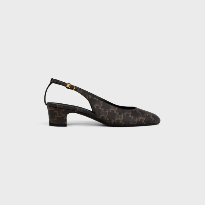 Triomphe Kaplamalı Kumaştan Neo City Slingback Triomphe Kaplamalı Kumaştan Neo City Slingback