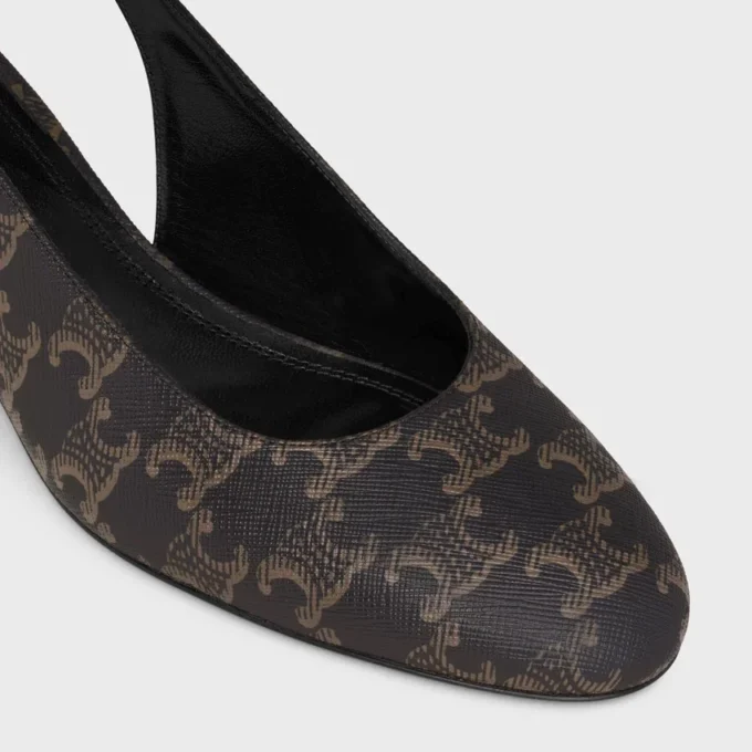 Triomphe Kaplamalı Kumaştan Neo City Slingback Triomphe Kaplamalı Kumaştan Neo City Slingback