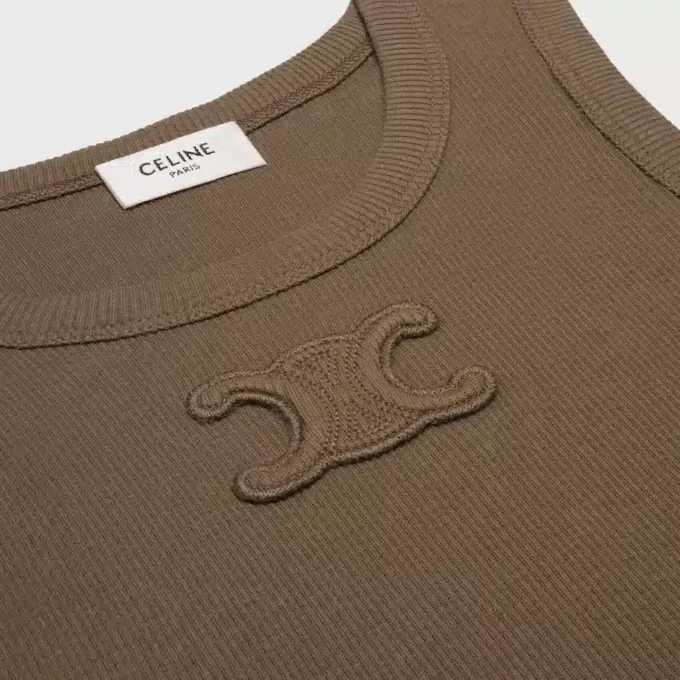 Triomphe Ribana Pamuklu Tank Top