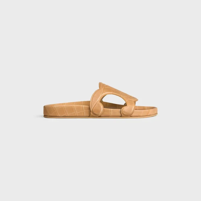 Triomphe Slide, Timsah Desenli Dana Derisi Triomphe Slide, Timsah Desenli Dana Derisi