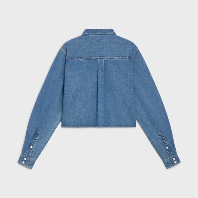 Union Ocean Wash Denim Kısaltılmış Gömlek Union Ocean Wash Denim Kısaltılmış Gömlek