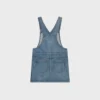 Union Wash Denim Mini Tulum Elbise Union Wash Denim Mini Tulum Elbise