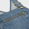 Union Wash Denim Mini Tulum Elbise Union Wash Denim Mini Tulum Elbise