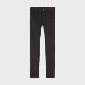 Vintage Saf Siyah Denim Skinny Jeans Vintage Saf Siyah Denim Skinny Jeans