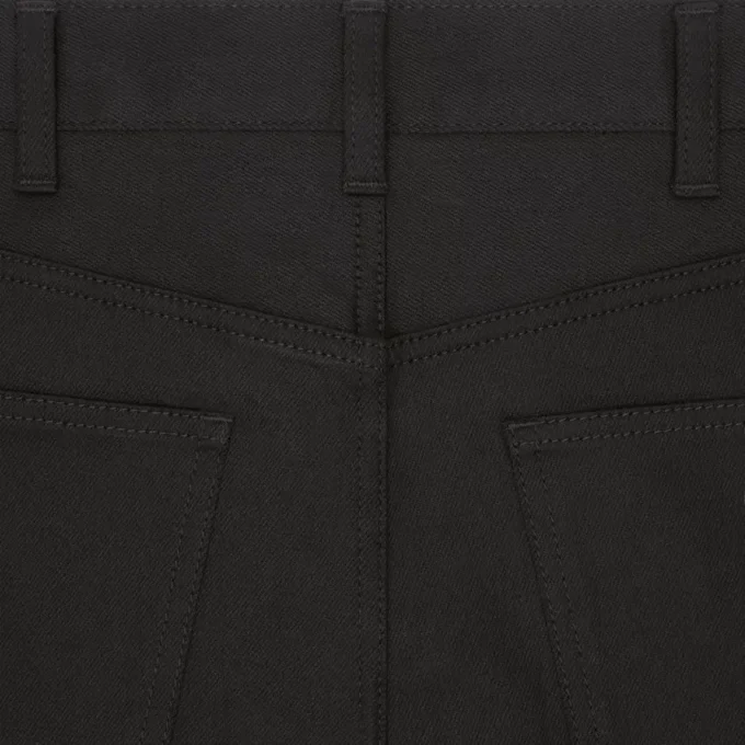 Vintage Saf Siyah Denim Skinny Jeans Vintage Saf Siyah Denim Skinny Jeans