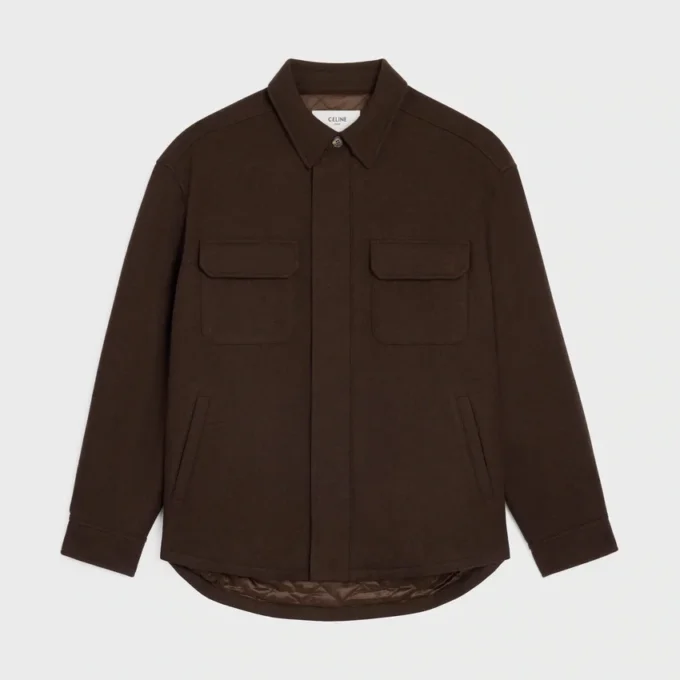 Yün Flanel Overshirt Yün Flanel Overshirt