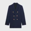 Yün Gabardin Camden Ceket Yün Gabardin Camden Ceket