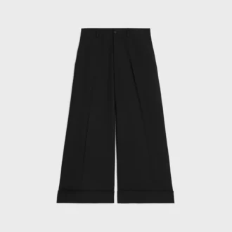 Yün Gabardin Docks Pantolon