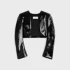 Yün Gabardin Nakışlı Bolero Ceket Yün Gabardin Nakışlı Bolero Ceket
