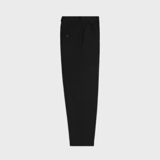 Yün Gabardin Pileli Pantolon