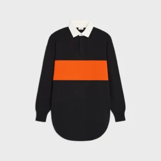 Yün Oversized Polo Kazak