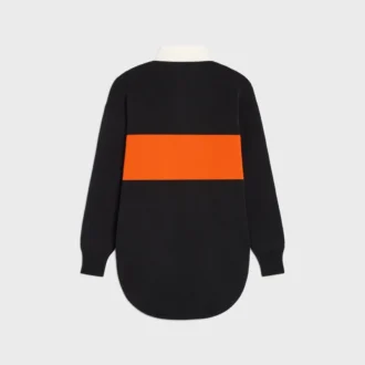 Yün Oversized Polo Kazak