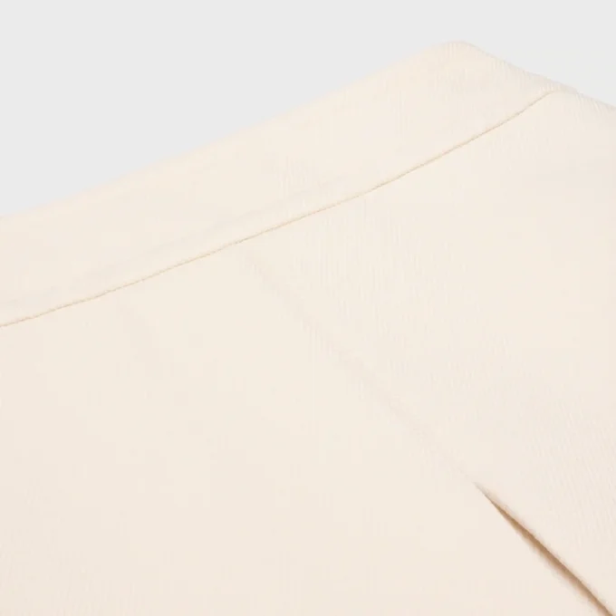 Yün İpek Gabardin Trapeze Mini Etek Yün İpek Gabardin Trapeze Mini Etek