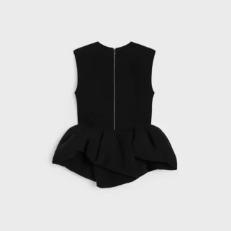 Yün İpek Peplum Üst
