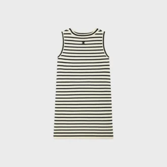 Yün Triomphe Mariniare Mini Elbise