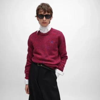 Yün ve Kaşmir Crew Neck Kazak
