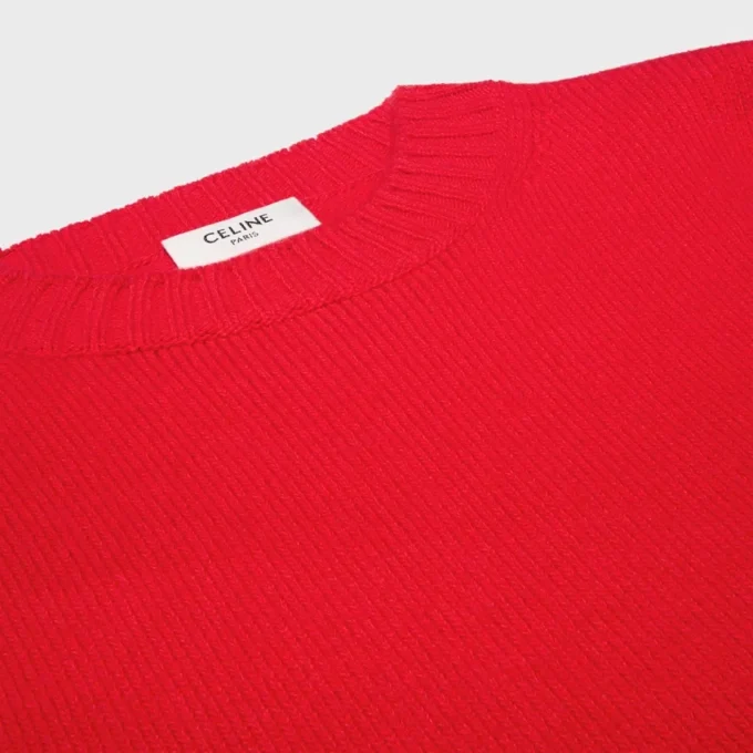 Yün ve Kaşmir Crew Neck Kazak Yün ve Kaşmir Crew Neck Kazak