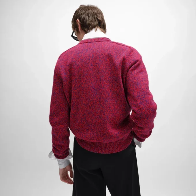 Yün ve Kaşmir Crew Neck Kazak Yün ve Kaşmir Crew Neck Kazak